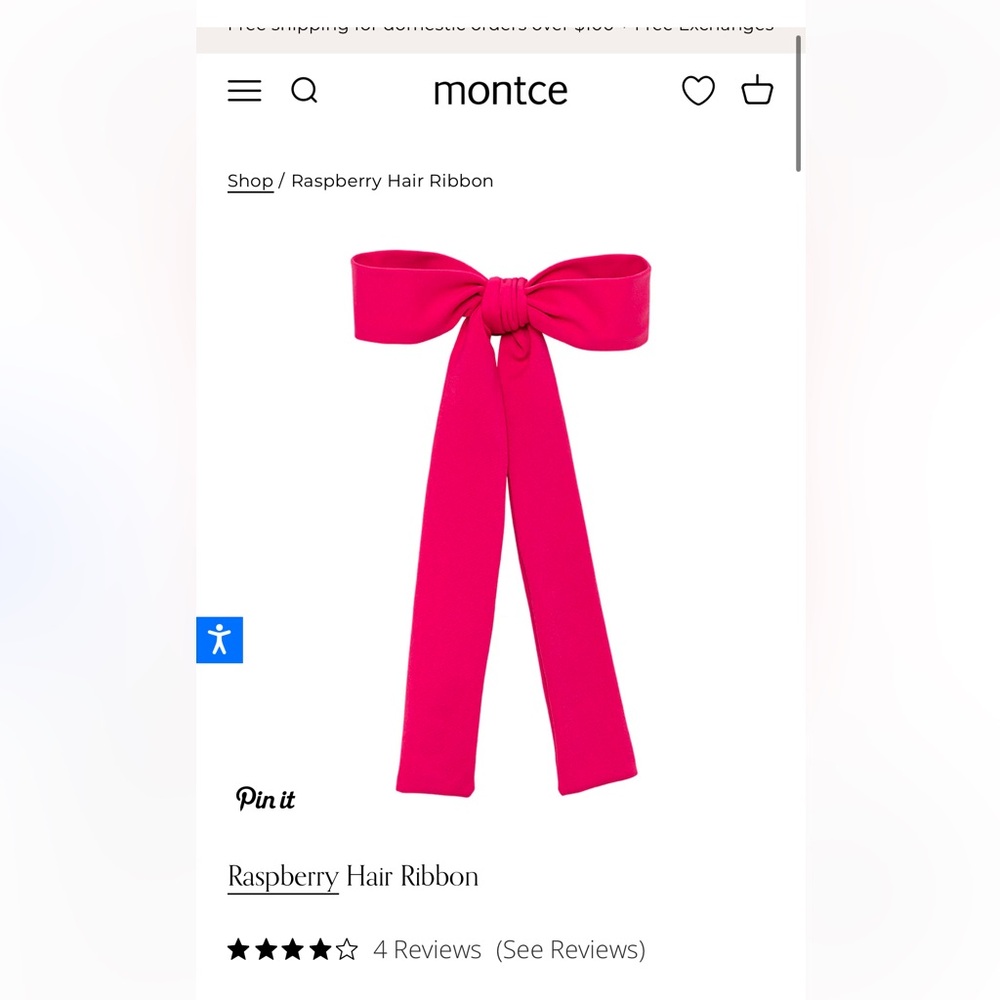Montce - hair ribbon